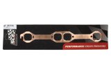 SCE Pro Copper Embossed Exhaust Gaskets 4111 Gaskets, Embossed, 18 Degree Port, Chevy, Small Block, Pair thumbnail 3