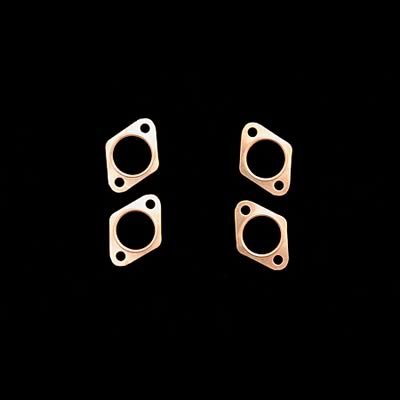 SCE Pro Copper Collector Gaskets 9406 Exhaust Gaskets, 1.50 in., 2-Bolt, Volkswagen, Set of 4 thumbnail 1