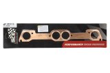 SCE Pro Copper Embossed Exhaust Gaskets 4028 Gaskets, Header, Copper, Stock Port, Pontiac, V8, Pair thumbnail 3