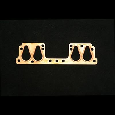 SCE Pro Copper Embossed Exhaust Gaskets 9415A Gasket, Header, Copper, Stock Port, Toyota, 2.4L, Each thumbnail 1