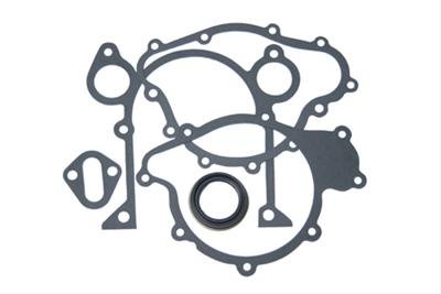 SCE Timing Cover Set Gaskets 12803 and Seal, Water Pump Gaskets, Fuel Pump Gasket, Pontiac V8, Small Block,