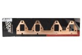 SCE Pro Copper Embossed Exhaust Gaskets 4134 Gaskets, Header, Copper, Stock Port, Ford, Big Block FE, .742, Pair thumbnail 5