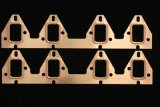 SCE Pro Copper Embossed Exhaust Gaskets 4234 Gaskets, Header, Copper, Stock Port, Ford, Big Block FE, .867, Pair thumbnail 3