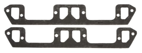 SCE Graph-Form Premium Header Gaskets 469180 and Exhaust Manifold Gaskets, Premium, Flexible Graphite, Rectangular Port, Chrysler, Dodge, Plymouth, Small Block, Pair