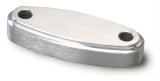 Lokar Throttle Pedal Spacers GPS-6015 Spacer, Oval, Billet Aluminum, Natural, Each thumbnail 1