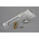 Lokar Throttle Cable Brackets TCB-40DQ Bracket, Intake Manifold Mount, Billet Aluminum, Edelbrock, Performer, Performer AVS, Each thumbnail 2