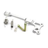 Lokar Throttle Cable Brackets TCB-40DQ Bracket, Intake Manifold Mount, Billet Aluminum, Edelbrock, Performer, Performer AVS, Each thumbnail 3