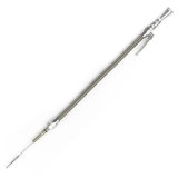 Lokar Anchor-Tight Locking Flexible Engine Dipsticks 1220074 Oil Dipstick, Flexible, Passenger Side Block Entry, Billet Aluminum, Brite Anodized, Chevy, Small Block, LS1, Car, Each thumbnail 2