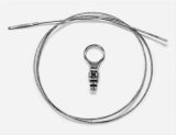 Lokar Direct Mount Engine Dipsticks ED-5000LS1 Oil Dipstick, Mount, Passenger Side Block Entry, Billet Aluminum, Brite Anodized, Chevy, Small Block, LS, Each thumbnail 2