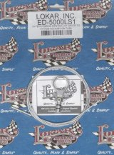 Lokar Direct Mount Engine Dipsticks ED-5000LS1 Oil Dipstick, Mount, Passenger Side Block Entry, Billet Aluminum, Brite Anodized, Chevy, Small Block, LS, Each thumbnail 3
