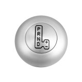 Lokar Electronic Sport Shifters ES6L80EM Automatic Shifter, GM, 6L80, 8 in. Single Bend Chrome Stick, Original Brushed Mushroom Knob, Each thumbnail 6