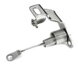 Lokar Transmission Kickdown Brackets SRK-4003 Cable Bracket, Stainless Steel, Polished, Holley, Edelbrock, Carter, Rochester, Each thumbnail 1