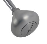 Lokar Floor Mount Automatic Transmission Shifters FM700DM Shifter, Mounted, Detent, 10.000 in. Single Bend Chrome Stick, 3/8-24 in., Brushed Mushroom Knob, 700R4, Each thumbnail 4