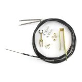 Lokar Transmission Mount Emergency Brake Cables EC-80TU Parking Cable, Plastic, 96 in. Length, Chrysler, GM, Ford, Jaguar, Universal, Each thumbnail 1