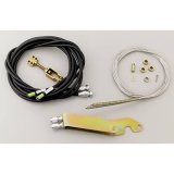 Lokar Transmission Mount Emergency Brake Cables EC-80TU Parking Cable, Plastic, 96 in. Length, Chrysler, GM, Ford, Jaguar, Universal, Each thumbnail 2