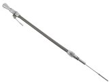 Lokar Anchor-Tight Locking Flexible Engine Dipsticks 1220024 Oil Dipstick, Flexible, Oil Pan Entry, Billet Aluminum, Brite Anodized, Chevy, Big Block, Each thumbnail 1