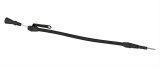 Lokar Midnight Series Flexible Engine Dipsticks XED-5006 Oil Dipstick, Flexible, Oil Pan Entry, Billet Aluminum, Black Anodized, Chevy, Big Block, 502, Each thumbnail 2