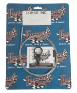 Lokar Midnight Series Direct Mount Engine Dipsticks for 2011-2019 F-150, 2011-2020 MUSTANG - XED-5000COY Oil Dipstick, Mount, Driver Side Valve Cover Entry, Billet Aluminum, Black Anodized, Ford, Coyote, 5.0L, Each thumbnail 2