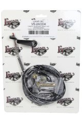 Lokar Vintage Series Kickdown Kits VS-2AOD4 Automatic Transmission Kit, Series, Ford, AOD, Black/Blue, Kit thumbnail 3