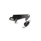 Lokar Throttle Cable Brackets XTCB-40HS Bracket, Kickdown Lever, Holley Sniper 1 EFI, Stainless Steel, Black, Each thumbnail 3