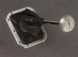 Lokar Shifter Boot Rings 70-BFR Retaining Ring, Billet Aluminum, Satin, Rectangular, 6.75 in. x 5.25 in., Trim Ring Only, Each thumbnail 3
