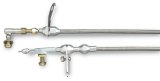 Lokar Hi-Tech Kickdown Kits KD-2727HT Automatic Transmission Cable, Hi-Tech, Natural Braided Stainless Steel, Natural Aluminum Fittings, Torqueflite 727, Kit thumbnail 1