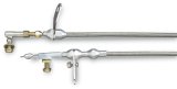 Lokar Hi-Tech Kickdown Kits KD-2727HT Automatic Transmission Cable, Hi-Tech, Natural Braided Stainless Steel, Natural Aluminum Fittings, Torqueflite 727, Kit thumbnail 3