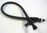 Lokar Midnight Series Anchor-Tight Locking Transmission Dipsticks X1210147 Dipstick, Locking, Braided Stainless Steel, Black, Chevy, Powerglide, Firewall Mount, Each thumbnail 2