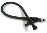 Lokar Midnight Series Anchor-Tight Locking Transmission Dipsticks X1210147 Dipstick, Locking, Braided Stainless Steel, Black, Chevy, Powerglide, Firewall Mount, Each thumbnail 3