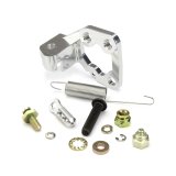Lokar Throttle Cable Brackets TCB-40HS2 Bracket, Kickdown Lever, Sniper 2, Aluminum, Bright Billet, Each thumbnail 2