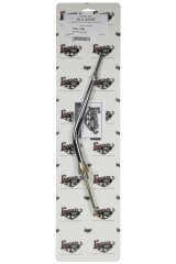 Lokar Replacement Shifter Lever Kits RLK-68009 Automatic Transmission Stick, 10 in. Single Bend, Includes Detent Cable and Nuts, Threaded Base, Kit thumbnail 3