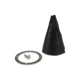 Lokar Shifter Boot Sets 70-HRB Boot, Round, Black, Naugahyde, Polished Stainless Steel Trim Ring, Each thumbnail 3