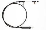 Lokar Midnight Series Stainless Steel Hi-Tech Kickdown Kits XKD-2350HT Automatic Transmission Cable, Hi-Tech, Black Braided Steel, Black Aluminum Fittings, GM, TH350, Kit thumbnail 2