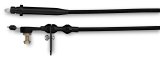 Lokar Midnight Series Stainless Steel Hi-Tech Kickdown Kits XKD-2350HT Automatic Transmission Cable, Hi-Tech, Black Braided Steel, Black Aluminum Fittings, GM, TH350, Kit thumbnail 3