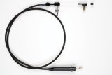 Lokar Midnight Series Stainless Steel Hi-Tech Kickdown Kits XKD-2350HT Automatic Transmission Cable, Hi-Tech, Black Braided Steel, Black Aluminum Fittings, GM, TH350, Kit thumbnail 4
