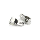 Lokar Parking Brake Cable Clevis Kits EC-80CC Kit, Corvette, Steel, Chrome, Pair thumbnail 1