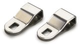 Lokar Parking Brake Cable Clevis Kits EC-80CC Kit, Corvette, Steel, Chrome, Pair thumbnail 3
