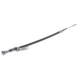 Lokar Anchor-Tight Locking Flexible Engine Dipsticks 1220214 Oil Dipstick, Flexible, Passenger Side Block Entry, Billet Aluminum, Brite Anodized, Chevy, Small Block, LS, Truck, Each thumbnail 1
