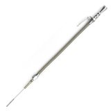 Lokar Anchor-Tight Locking Flexible Engine Dipsticks 1220214 Oil Dipstick, Flexible, Passenger Side Block Entry, Billet Aluminum, Brite Anodized, Chevy, Small Block, LS, Truck, Each thumbnail 2