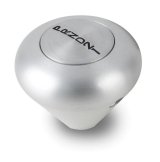 Lokar Case-Mount Automatic Transmission Shifters CM4L60EBM Shifter, GM, 4L60E, 16 in. Single Bend Chrome Stick, Original Brushed Mushroom Knob, Each thumbnail 7