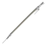 Lokar Flexible and Machined Engine Dipsticks ED-5011 Oil Dipstick, Flexible, Oil Pan Entry, Billet Aluminum, Brite Anodized, Ford, Big Block, 460, 514, Each thumbnail 1