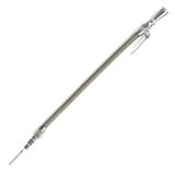 Lokar Flexible and Machined Engine Dipsticks ED-5011 Oil Dipstick, Flexible, Oil Pan Entry, Billet Aluminum, Brite Anodized, Ford, Big Block, 460, 514, Each thumbnail 3