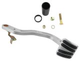Lokar Billet Brake Pedal Arm Assemblies BCA-9508 Assembly, Brushed, Rectangular Pad, Chevy, GMC, Each thumbnail 1