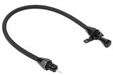 Lokar Midnight Series Flexible Braided Stainless Transmission Dipsticks XTD-34L80FM Dipstick, Steel, Black, Firewall Mount, Chevy, 4L80E, Each thumbnail 3