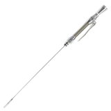 Lokar Flexible and Machined Engine Dipsticks ED-5002 Oil Dipstick, Flexible, Braided Stainless Steel Tube, Driver Side Block Entry, Billet Aluminum, Brite Anodized, Chevy, Small Block, Each thumbnail 3
