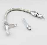 Lokar Hi-Tech Flexible Braided Stainless Transmission Dipsticks TD-3350TM Dipstick, Steel, Natural, Mount, TH350, Each thumbnail 3