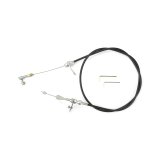 Lokar Hi-Tech Kickdown Kits KD-2727U Automatic Transmission Cable, Hi-Tech, Black Vinyl, Natural Aluminum Fittings, Mopar, Torqueflite 727, Kit thumbnail 1