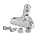 Lokar Throttle Cable Brackets TCB-40TP2 Bracket, Billet Aluminum, TPI, Double Stud, Each thumbnail 3