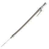 Lokar Flexible and Machined Engine Dipsticks ED-5015 Oil Dipstick, Flexible, Passenger Side Block Entry, Billet Aluminum, Brite Anodized, Mopar, Hemi, 5.7L, 6.1L, Truck, Each thumbnail 2