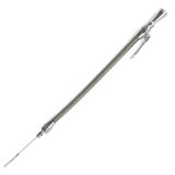 Lokar Flexible and Machined Engine Dipsticks ED-5015 Oil Dipstick, Flexible, Passenger Side Block Entry, Billet Aluminum, Brite Anodized, Mopar, Hemi, 5.7L, 6.1L, Truck, Each thumbnail 4